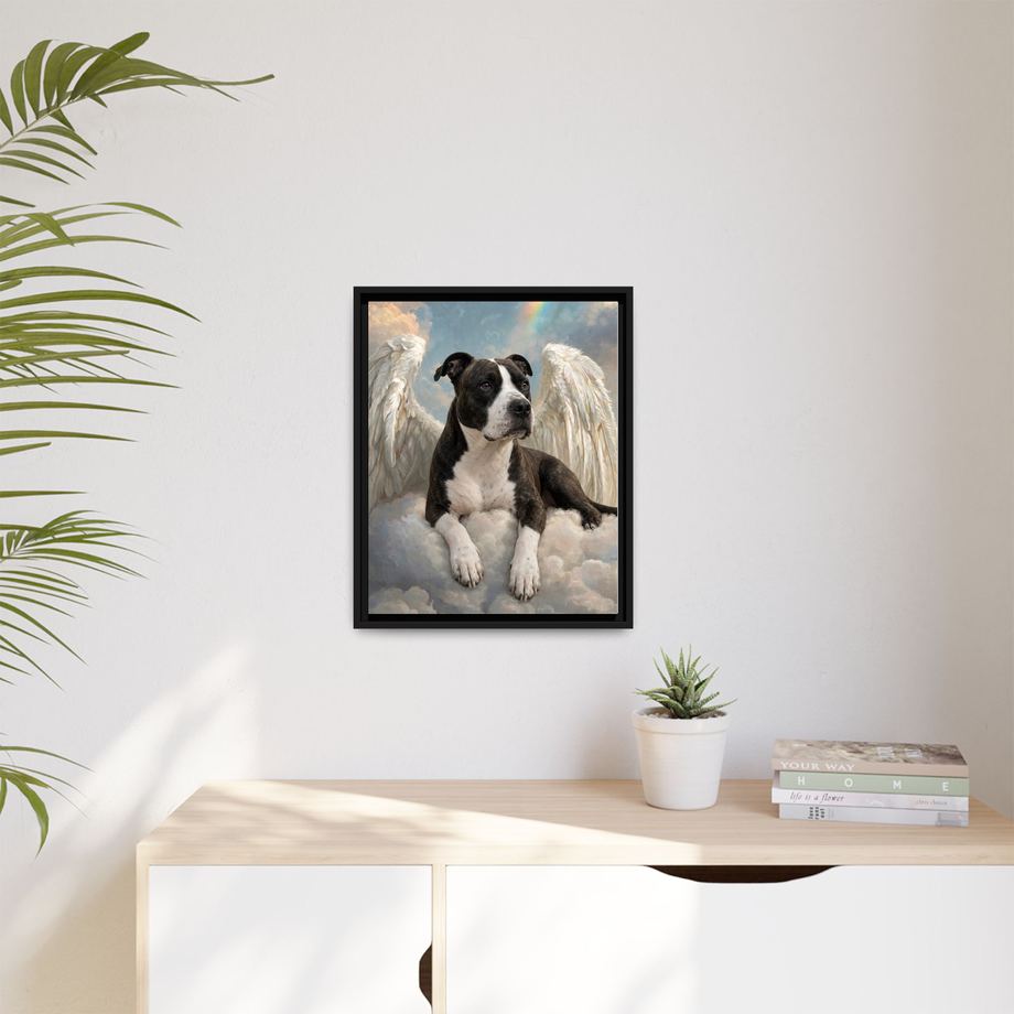 Framed 16x20 Black context