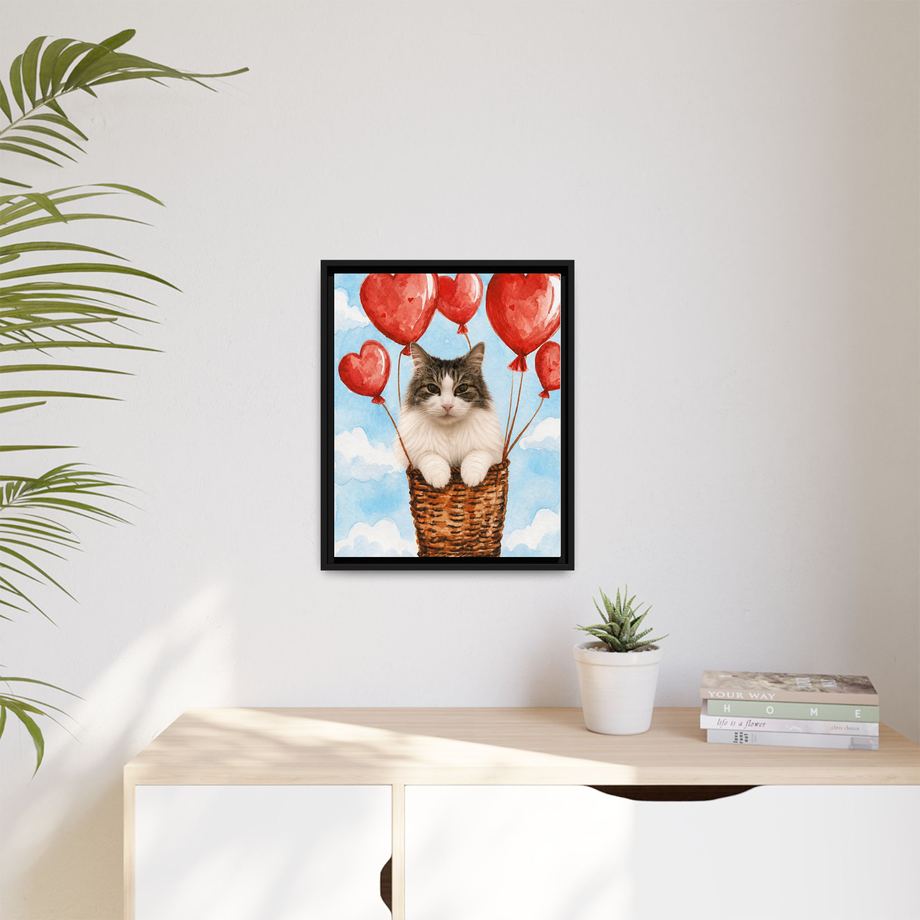 Framed 16x20 Black context
