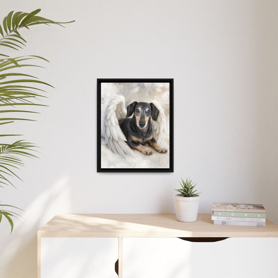 Framed 16x20 Black context