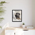 Framed 16x20 Black context