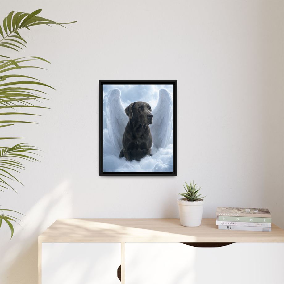Framed 16x20 Black context