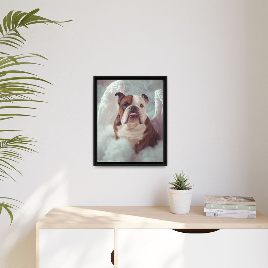 Framed 16x20 Black context