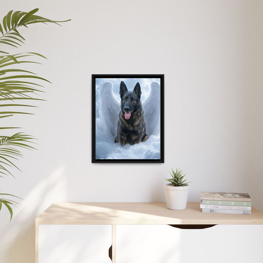 Framed 16x20 Black context