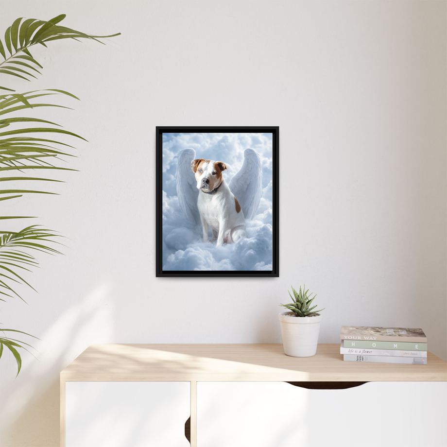Framed 16x20 Black context