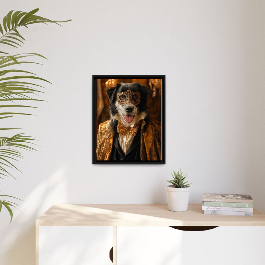 Framed 16x20 Black context