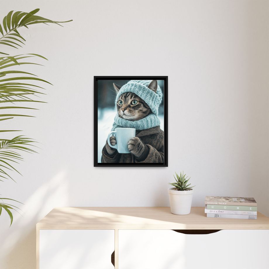 Framed 16x20 Black context