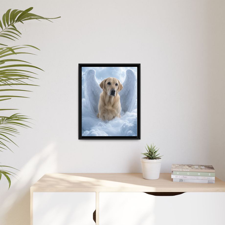Framed 16x20 Black context