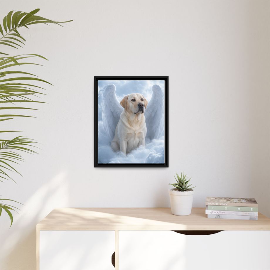 Framed 16x20 Black context