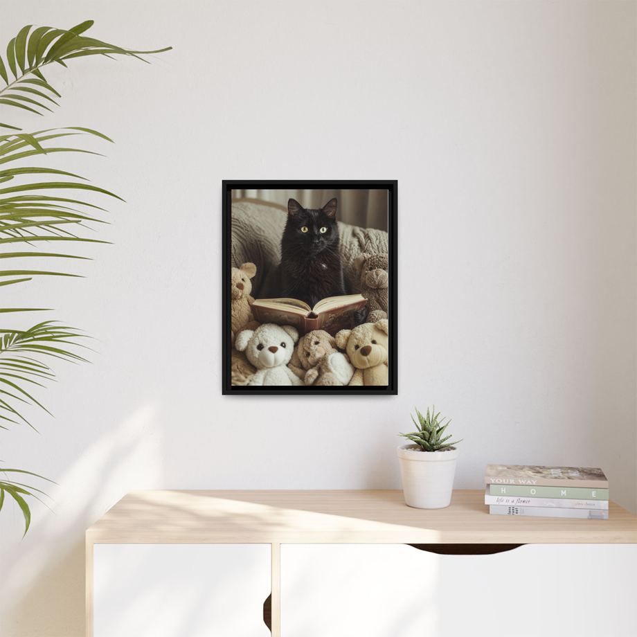Framed 16x20 Black context