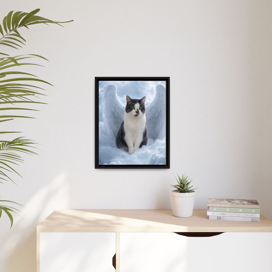 Framed 16x20 Black context