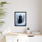 Framed 16x20 Black context