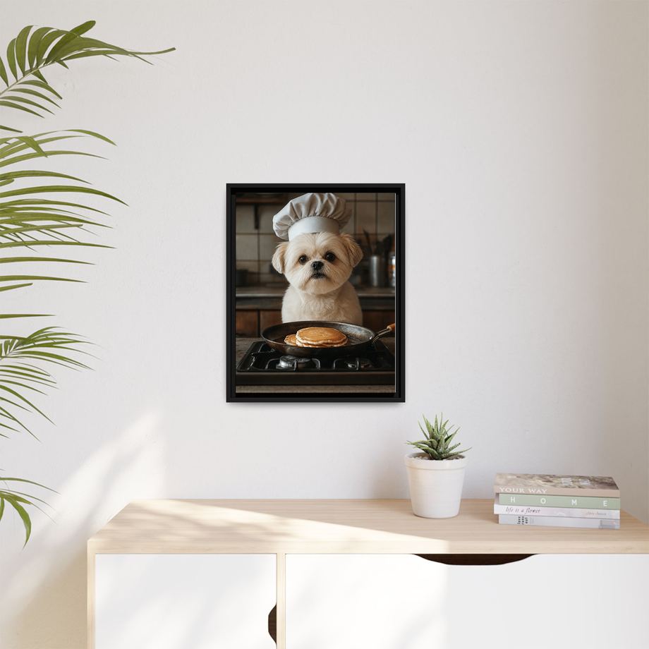 Framed 16x20 Black context