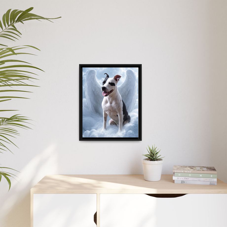 Framed 16x20 Black context