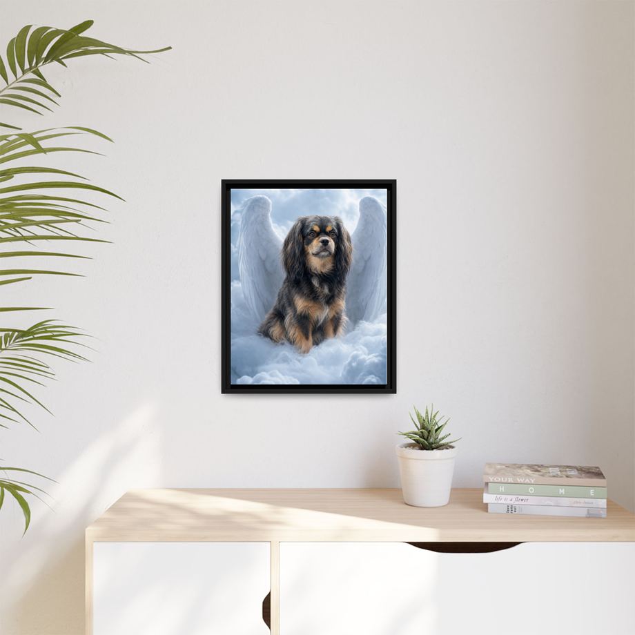 Framed 16x20 Black context