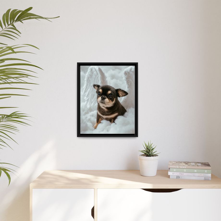 Framed 16x20 Black context