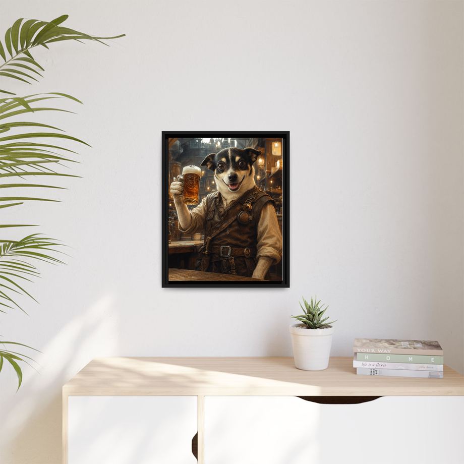 Framed 16x20 Black context