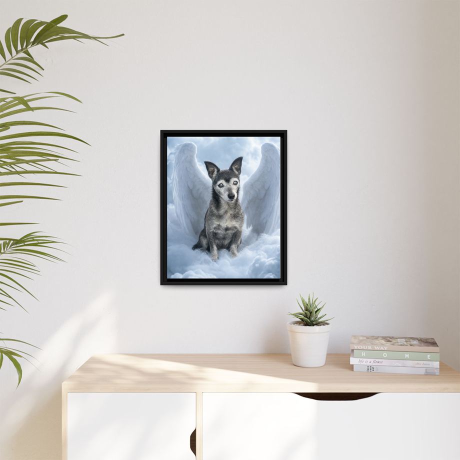 Framed 16x20 Black context