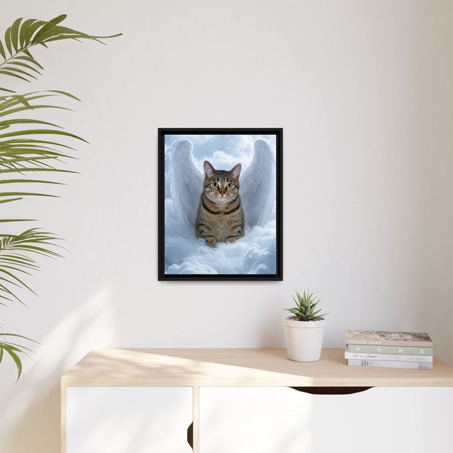 Framed 16x20 Black context