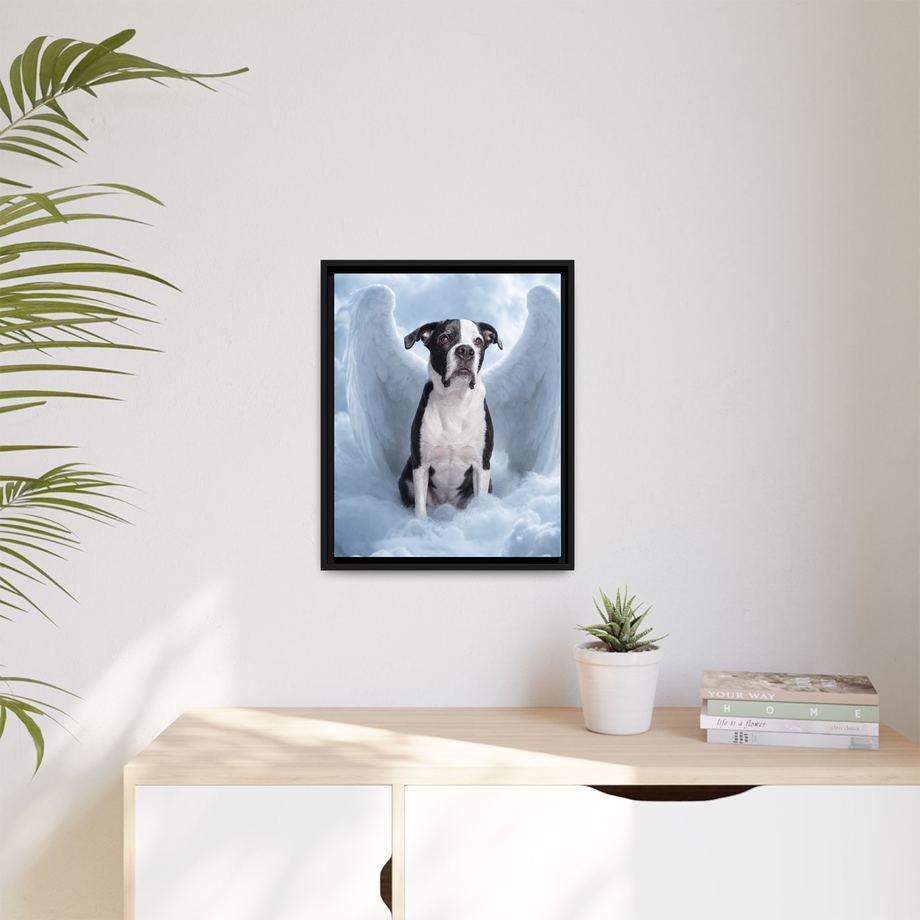 Framed 16x20 Black context