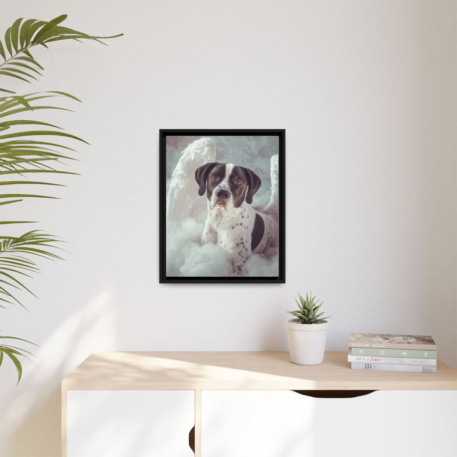 Framed 16x20 Black context