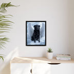 Framed 16x20 Black context