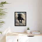 Framed 16x20 Black context