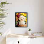 Framed 16x20 Black context