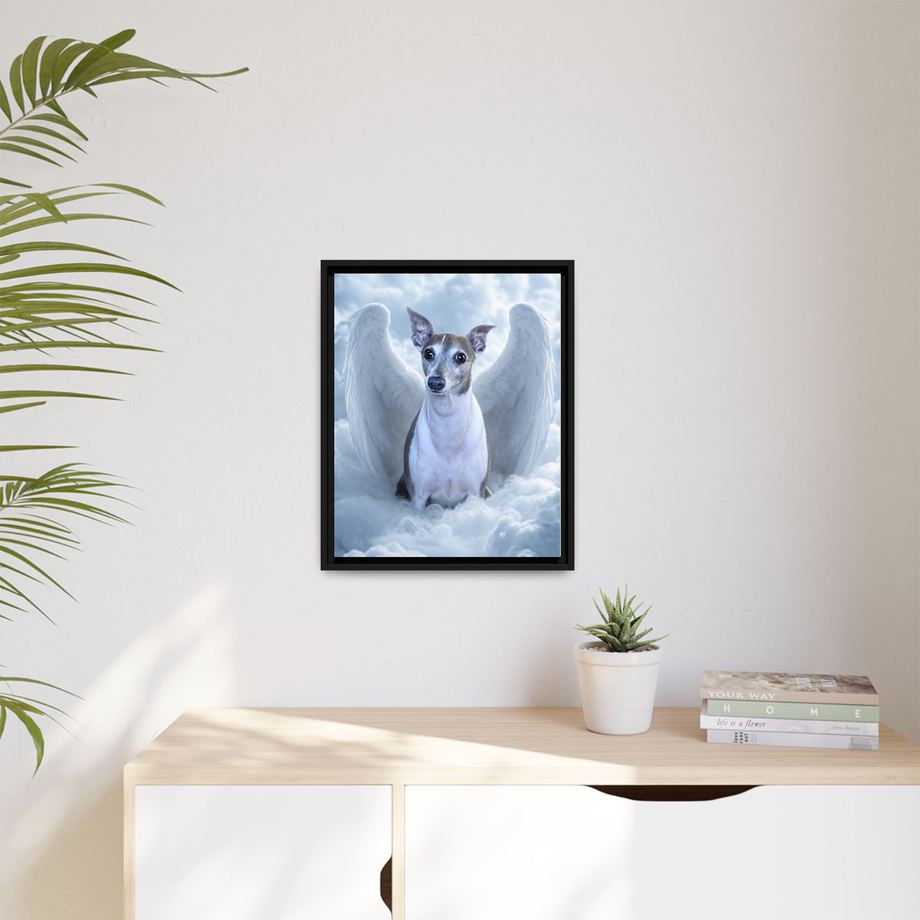 Framed 16x20 Black context