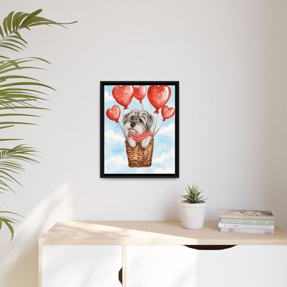Framed 16x20 Black context