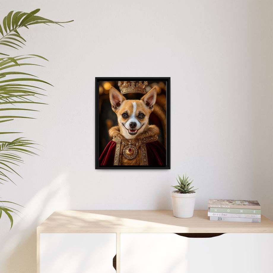 Framed 16x20 Black context