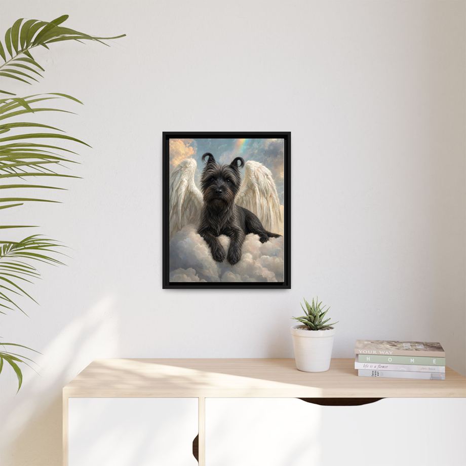 Framed 16x20 Black context