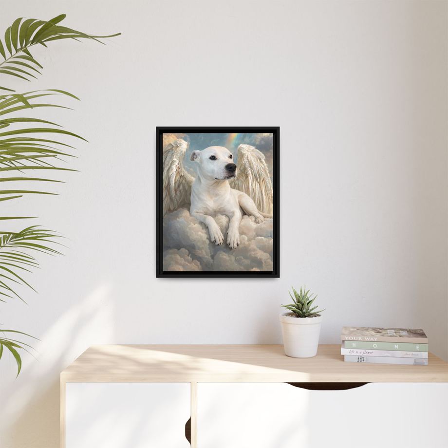 Framed 16x20 Black context
