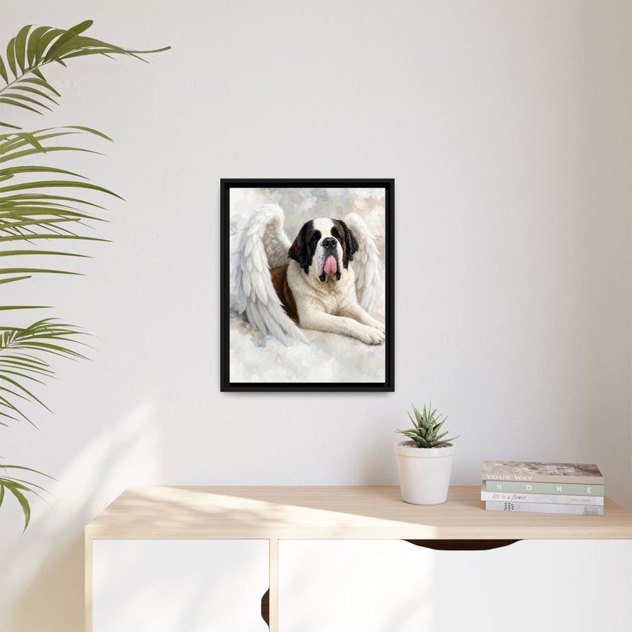 Framed 16x20 Black context