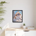 Framed 16x20 Black context