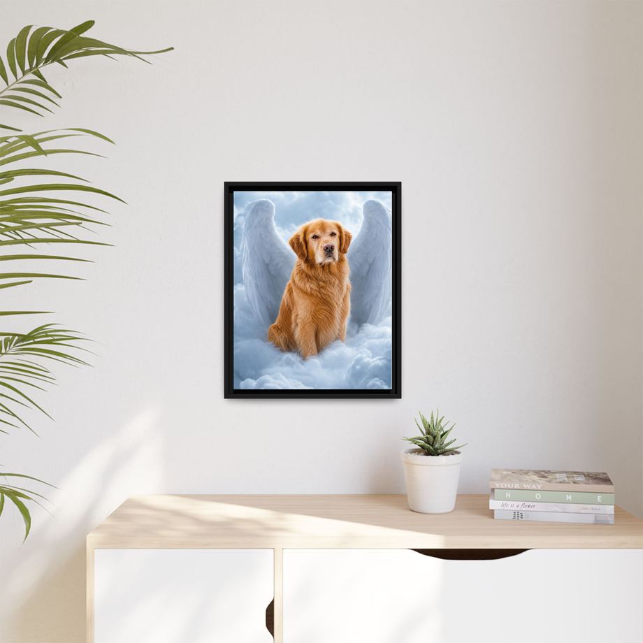 Framed 16x20 Black context