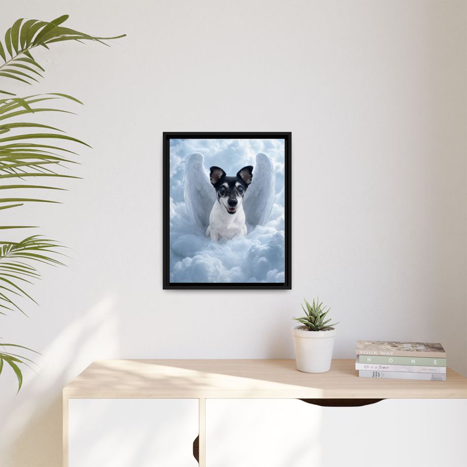Framed 16x20 Black context