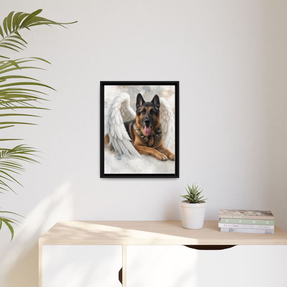 Framed 16x20 Black context