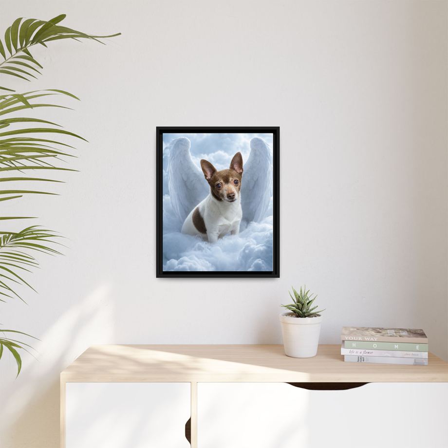 Framed 16x20 Black context