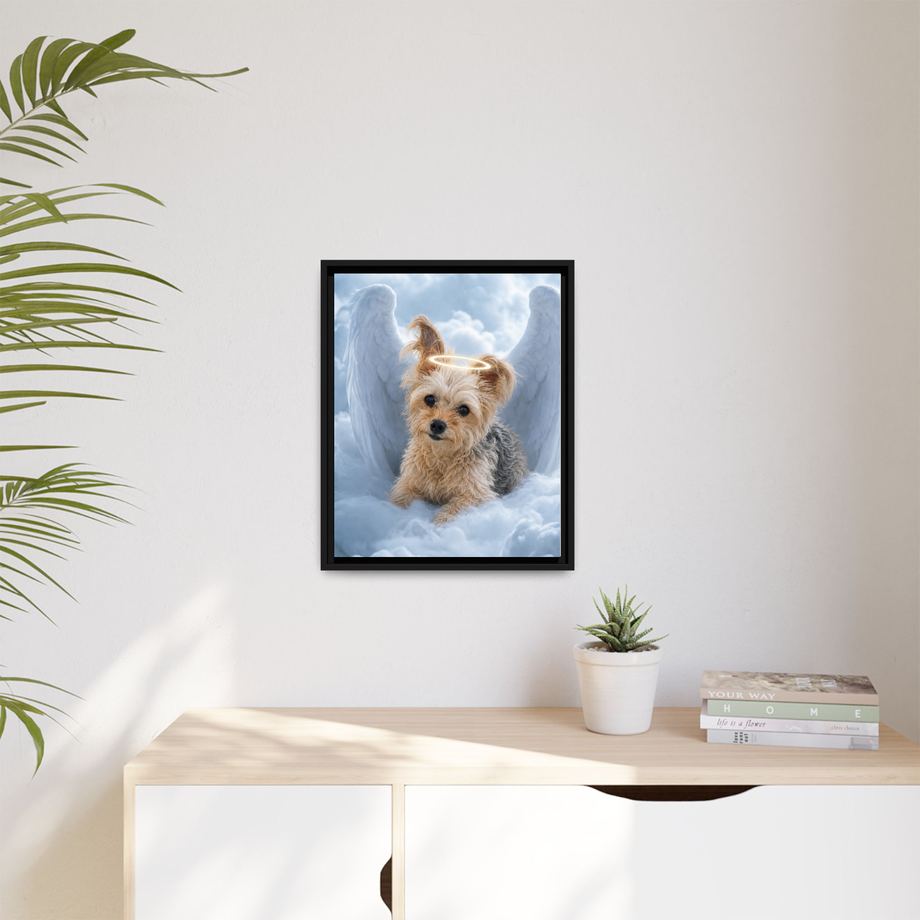 Framed 16x20 Black context