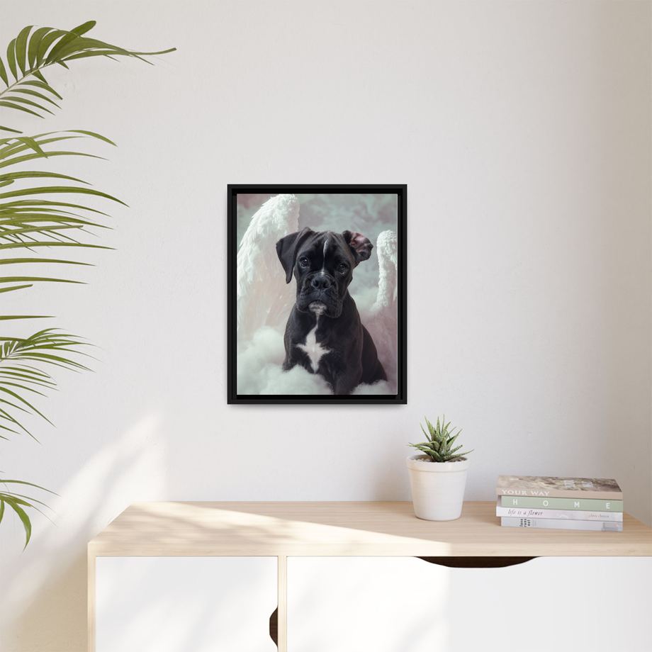 Framed 16x20 Black context