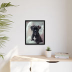 Framed 16x20 Black context