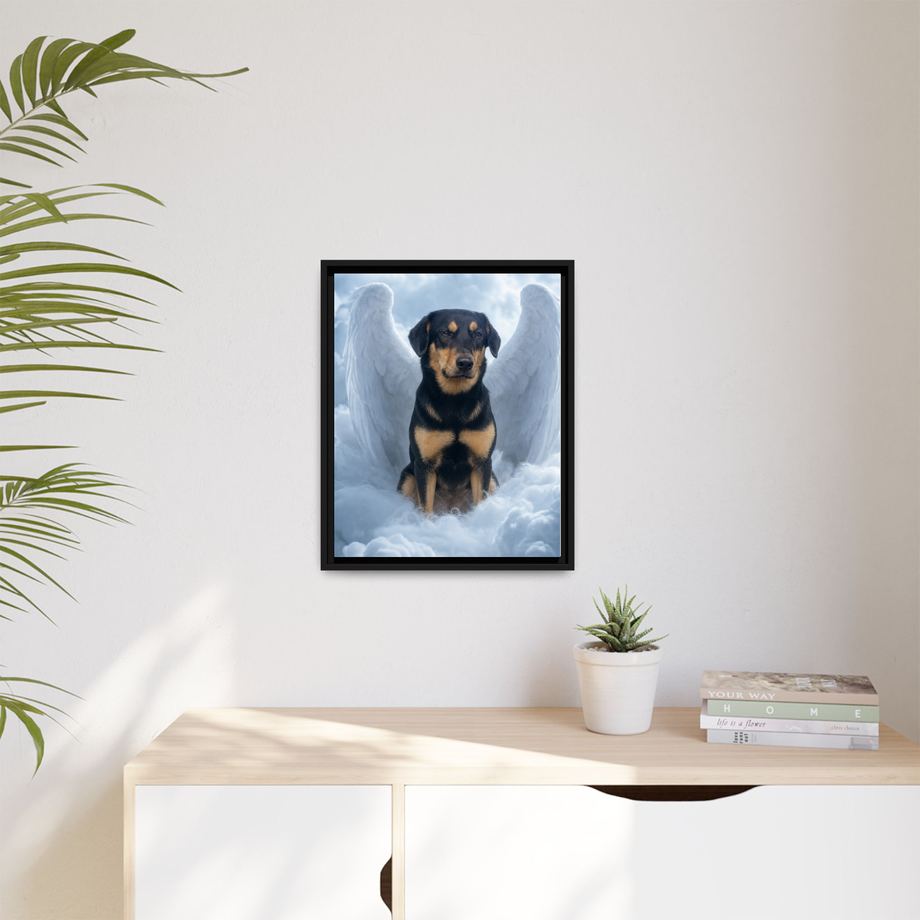 Framed 16x20 Black context