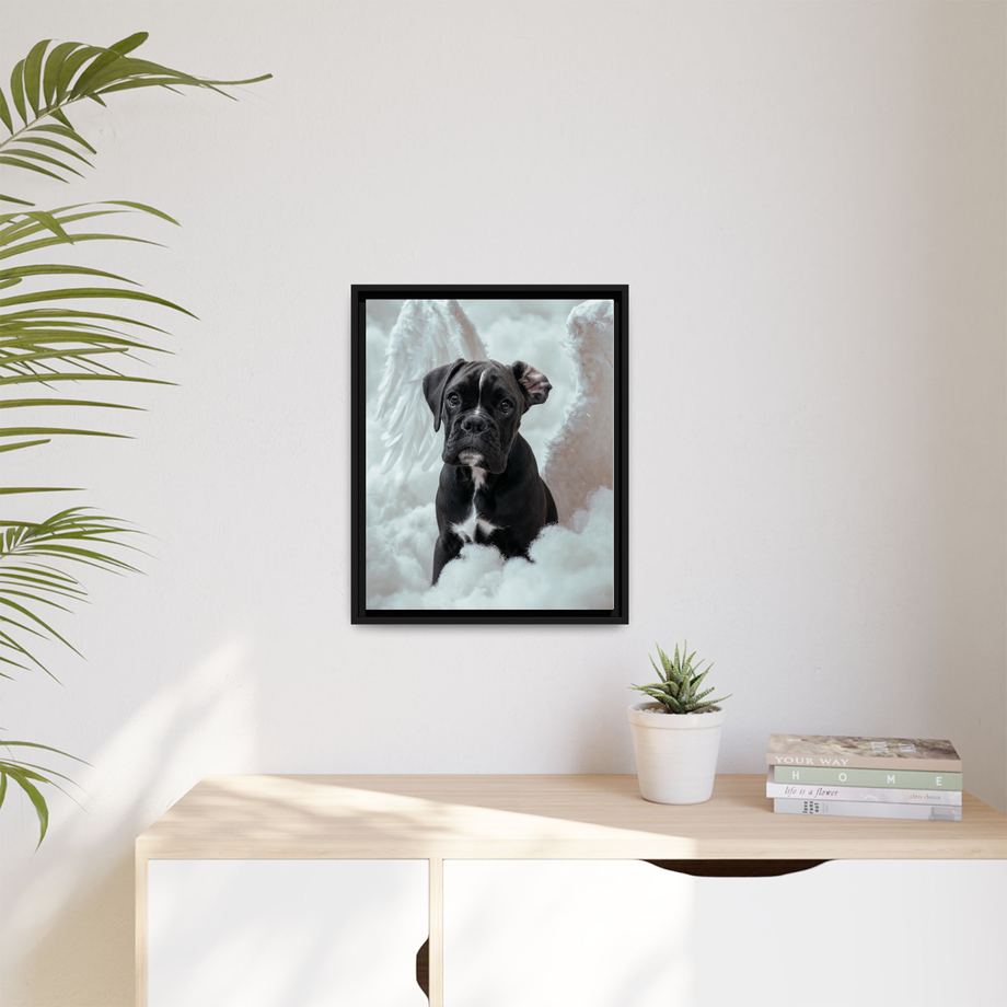 Framed 16x20 Black context