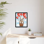 Framed 16x20 Black context