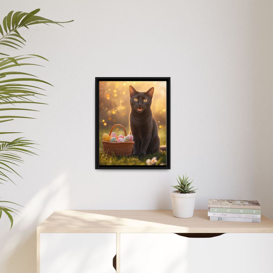 Framed 16x20 Black context
