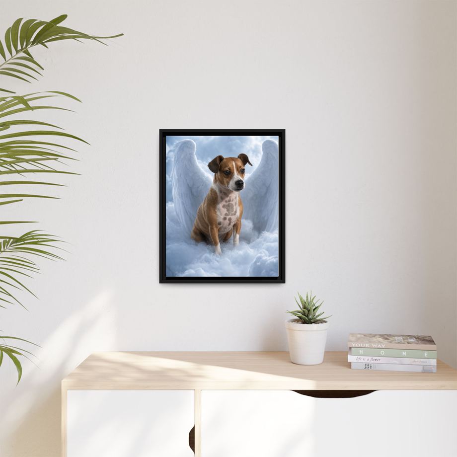Framed 16x20 Black context