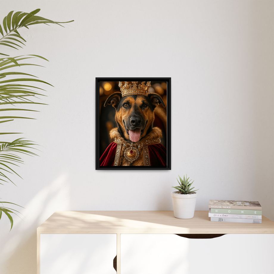 Framed 16x20 Black context