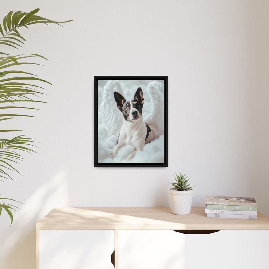 Framed 16x20 Black context