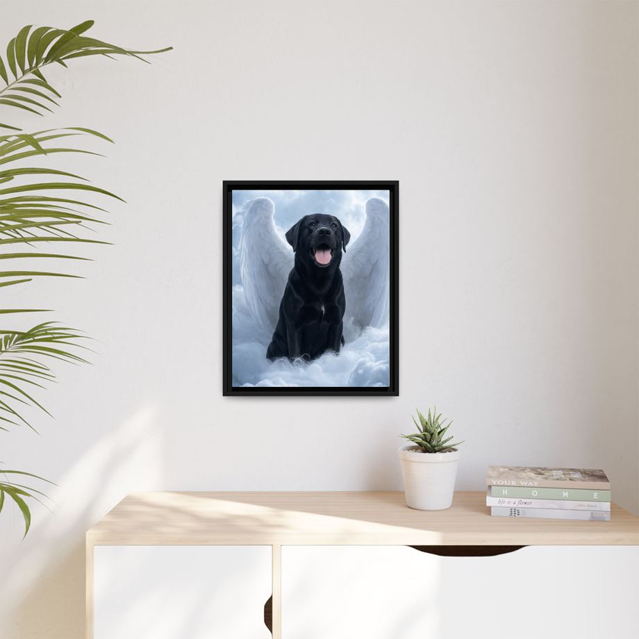 Framed 16x20 Black context