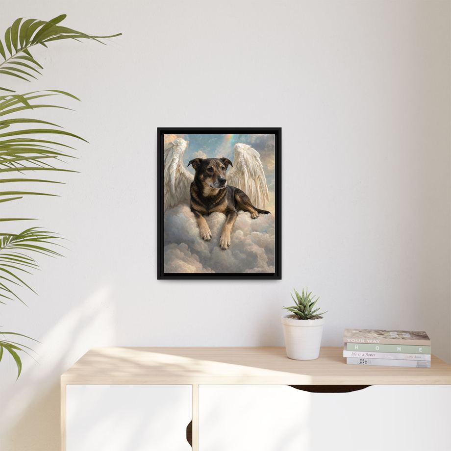 Framed 16x20 Black context